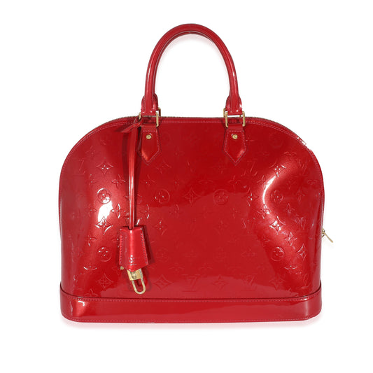 Louis Vuitton Louis Vuitton Pomme DAmour Vernis Alma GM