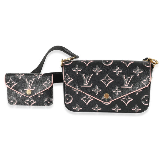 Louis Vuitton Louis Vuitton Black Monogram Fall For You Felicie Strap & Go