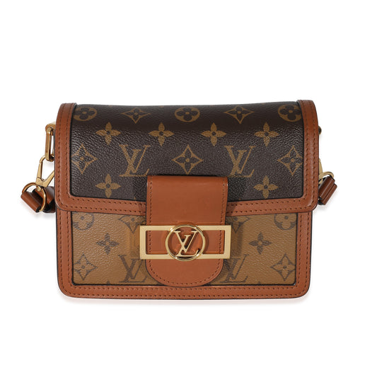 Louis Vuitton Louis Vuitton Reverse Monogram Canvas Mini Dauphine