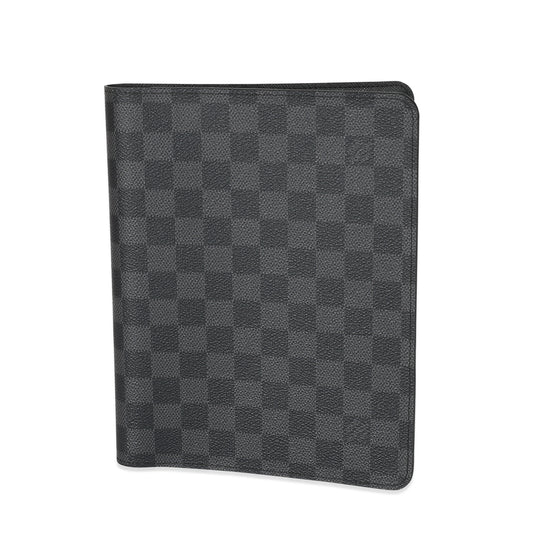 Louis Vuitton Louis Vuitton Damier Graphite Canvas Desk Agenda Cover