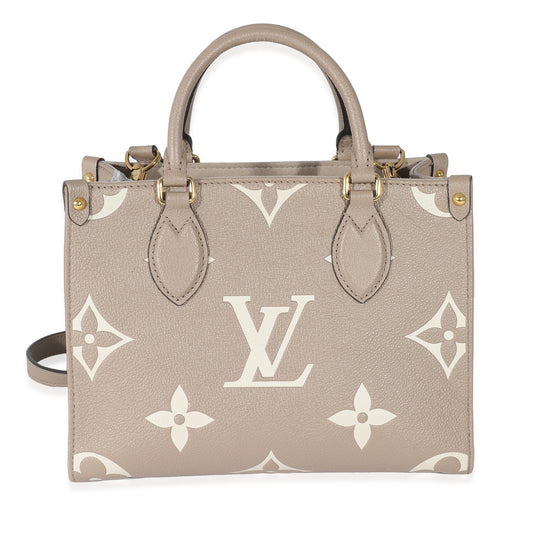 Louis Vuitton Louis Vuitton Turtledove Cream Monogram Giant Empriente Onthego PM