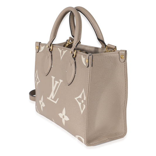Louis Vuitton Louis Vuitton Turtledove Cream Monogram Giant Empriente Onthego PM