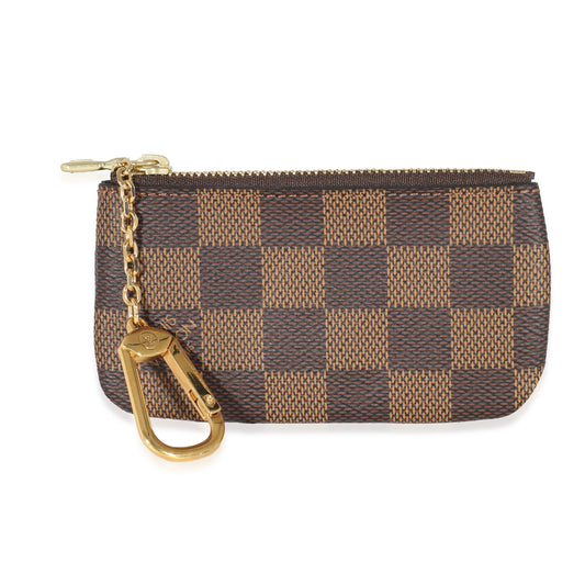 Louis Vuitton Louis Vuitton Damier Ebene Canvas Key Pouch