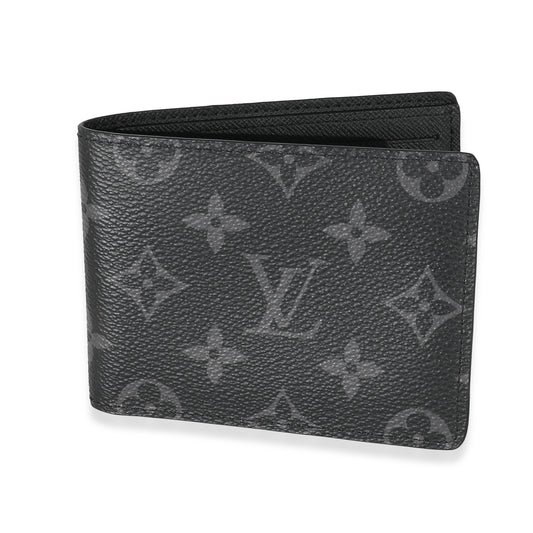 Louis Vuitton Louis Vuitton Monogram Eclipse Canvas Slender Wallet