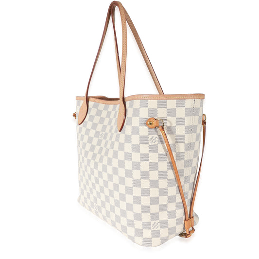 Louis Vuitton Louis Vuitton Damier Azur Canvas Neverfull MM
