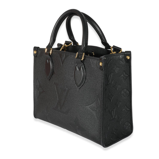 Louis Vuitton Black Monogram Empreinte Onthego PM