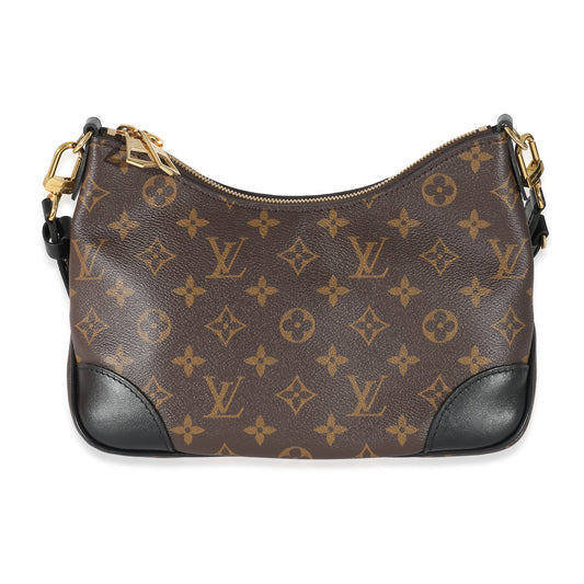 Louis Vuitton Louis Vuitton Black Monogram Canvas Boulogne NM