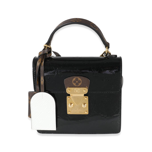 Louis Vuitton Louis Vuitton White Epi Black Monogram Vernis Spring Street