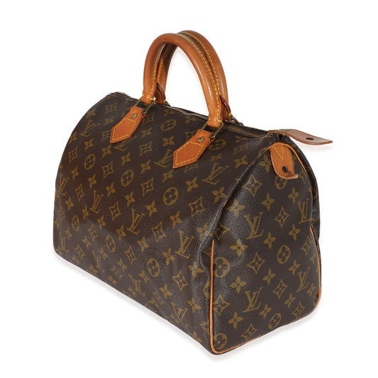 Louis Vuitton Monogram Canvas Speedy 30