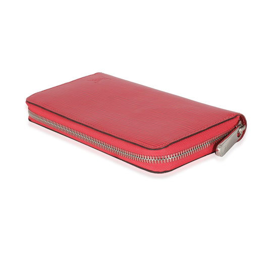 Louis Vuitton Louis Vuitton Pink Epi Zippy Wallet