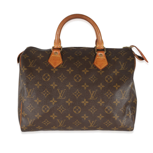 Louis Vuitton Monogram Canvas Speedy 30