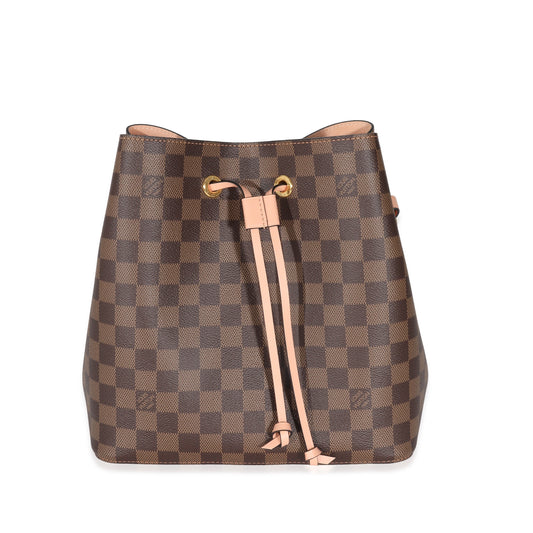 Louis Vuitton Louis Vuitton Venus Pink Damier Ebene Canvas NéoNoé MM