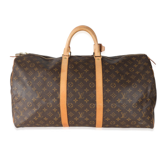 Louis Vuitton Monogram Canvas Keepall 50