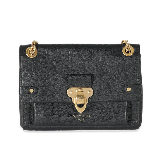 Louis Vuitton Louis Vuitton Black Monogram Empreinte Vavin BB