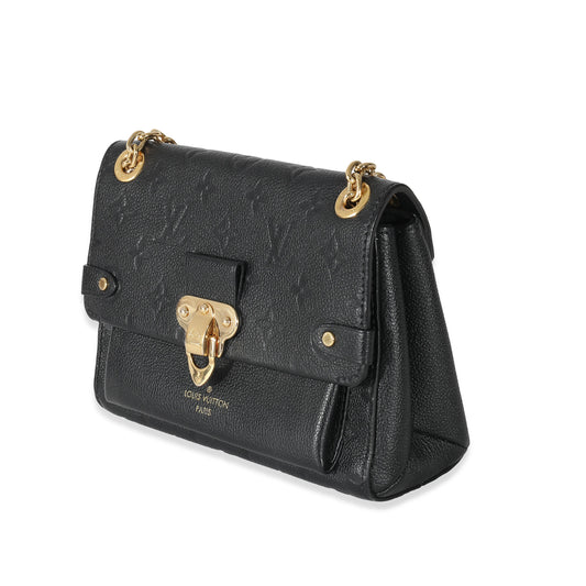 Louis Vuitton Louis Vuitton Black Monogram Empreinte Vavin BB