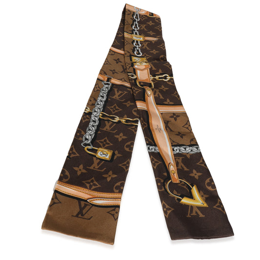 Louis Vuitton Louis Vuitton Silk Monogram Confidential Bandeau