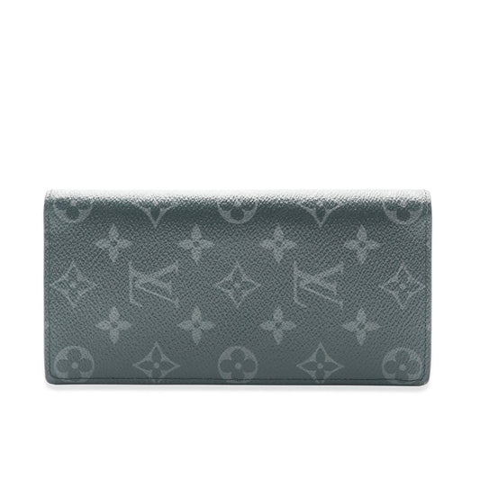 Louis Vuitton Monogram Eclipse Canvas Brazza Wallet