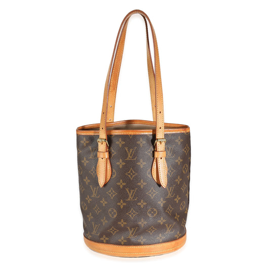 Louis Vuitton Monogram Canvas Petit Bucket Bag