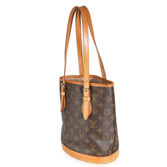 Louis Vuitton Monogram Canvas Petit Bucket Bag