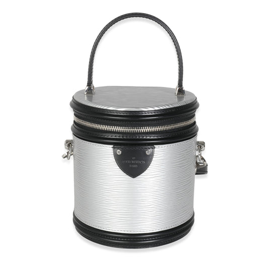 Louis Vuitton Silver Argent Epi Cannes