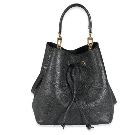 Louis Vuitton Black Monogram Empreinte NéoNoé MM