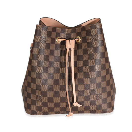Louis Vuitton Louis Vuitton Pink Damier Ebene Canvas NéoNoé MM