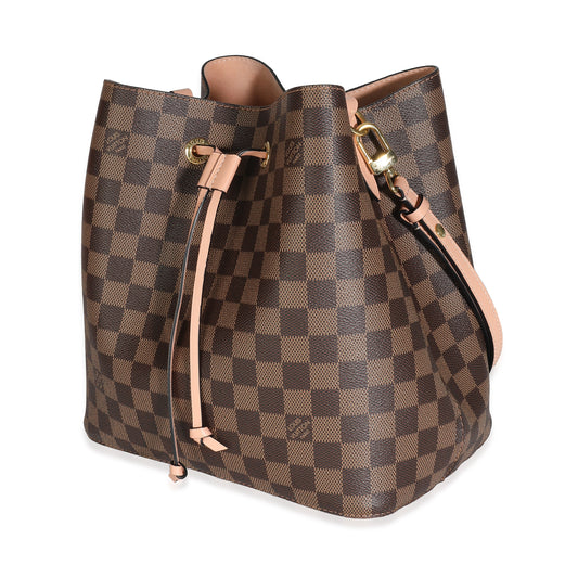 Louis Vuitton Louis Vuitton Pink Damier Ebene Canvas NéoNoé MM