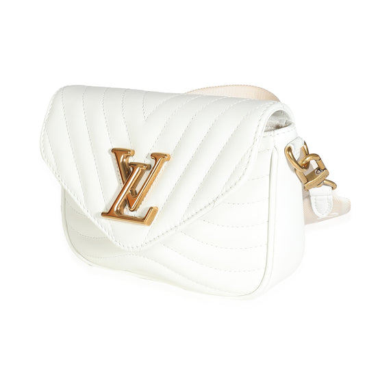 Louis Vuitton Louis Vuitton Snow Calfskin New Wave Multi Pochette