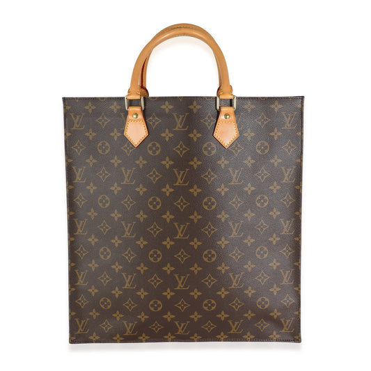 Louis Vuitton Monogram Canvas Sac Plat