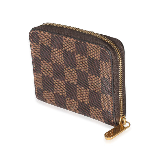 Louis Vuitton Damier Ebene Canvas Zippy Coin Purse
