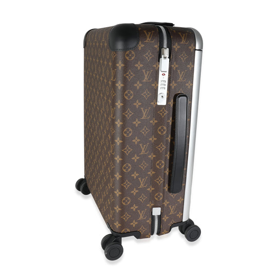 Louis Vuitton Black Monogram Macassar Canvas Horizon 55