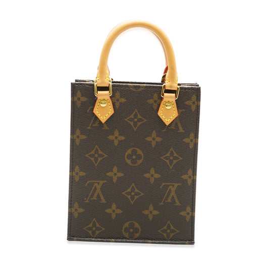 Louis Vuitton Brown Monogram Canvas Petit Sac Plat