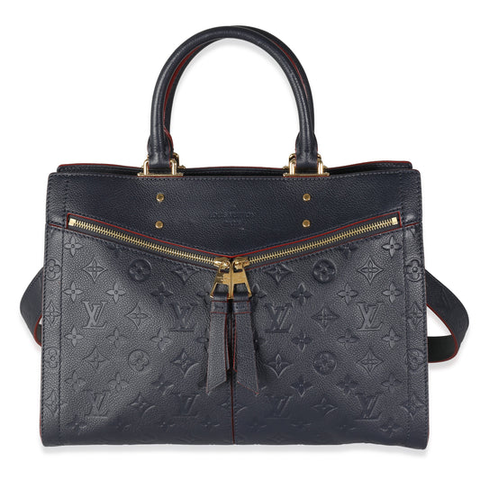 Louis Vuitton Marine Rouge Monogram Empreinte Sully MM