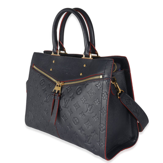 Louis Vuitton Marine Rouge Monogram Empreinte Sully MM