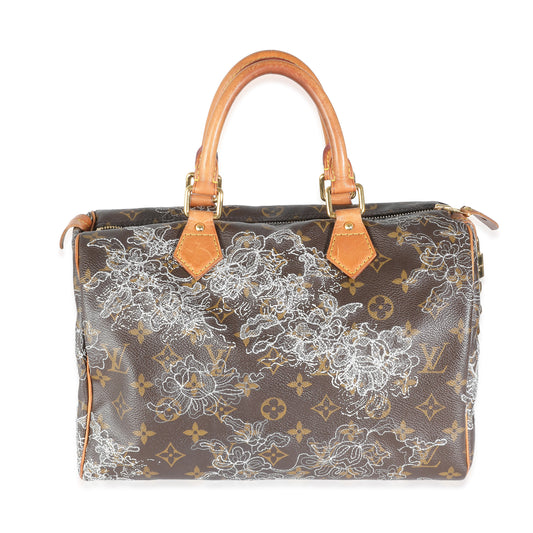 Louis Vuitton Monogram Canvas Dentelle Speedy 30