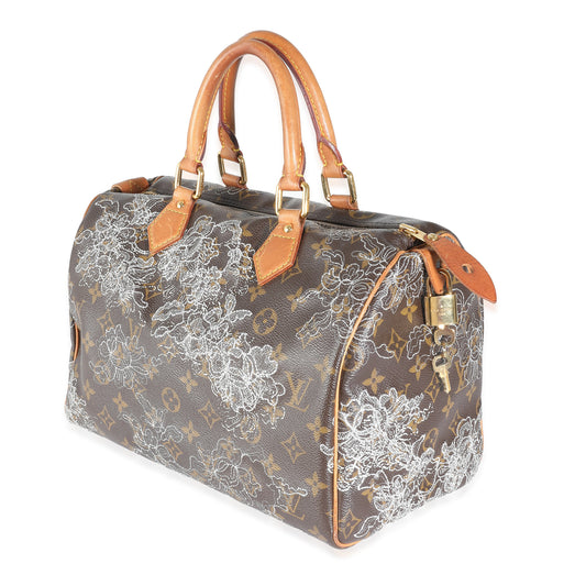 Louis Vuitton Monogram Canvas Dentelle Speedy 30