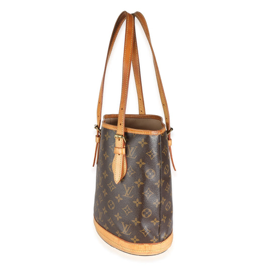 Louis Vuitton Monogram Canvas Petit Bucket