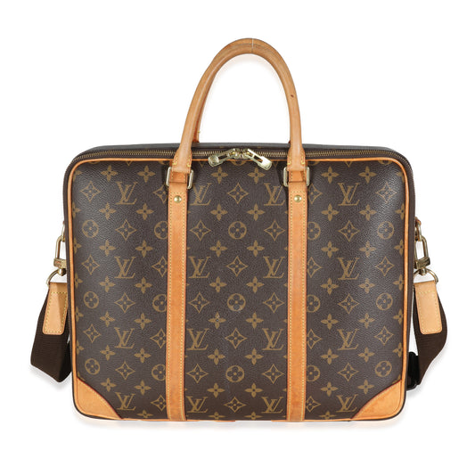 Louis Vuitton Monogram Canvas Cupertino Briefcase