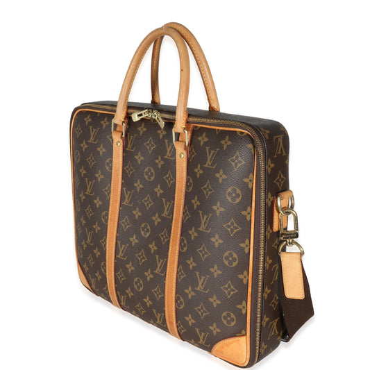 Louis Vuitton Monogram Canvas Cupertino Briefcase