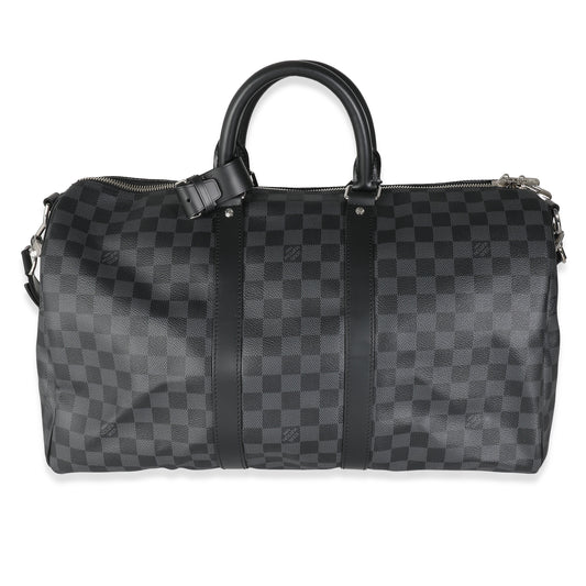 Louis Vuitton Damier Graphite Canvas Keepall Bandouliere 45