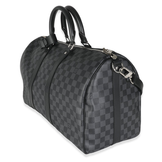 Louis Vuitton Damier Graphite Canvas Keepall Bandouliere 45