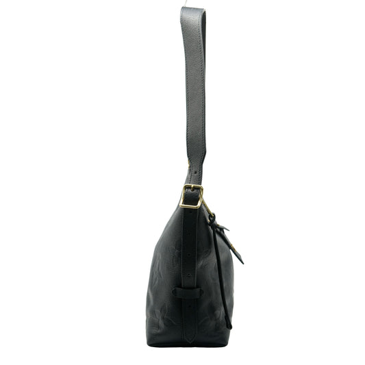 Louis Vuitton Black Empreinte Carryall PM