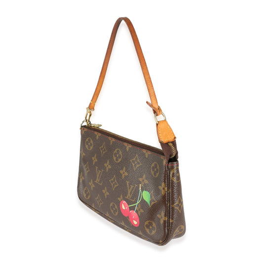 Louis Vuitton Monogram Canvas Cerises Pochette Accessoires