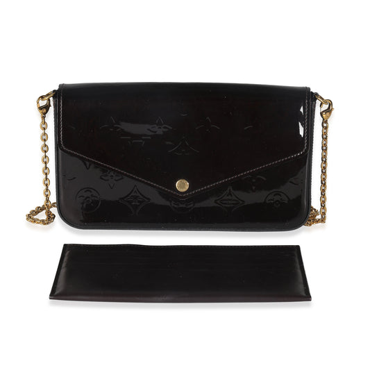 Louis Vuitton Amarante Vernis Felicie Pochette