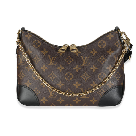 Louis Vuitton Black Monogram Canvas Boulogne