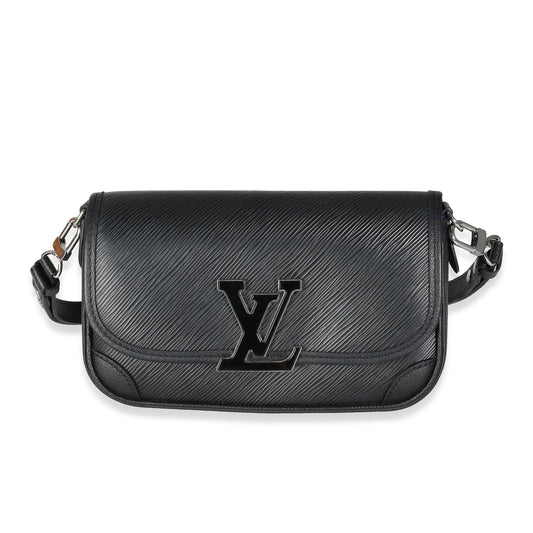 Louis Vuitton Black Epi Buci