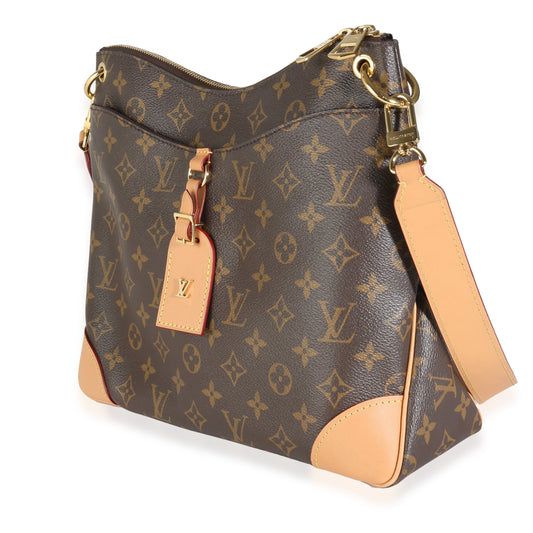 Louis Vuitton Natural Monogram Canvas Odeon MM