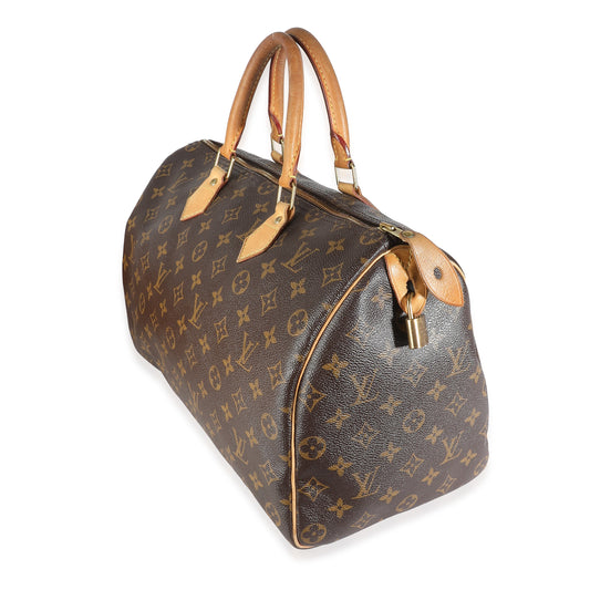 Louis Vuitton Monogram Canvas Speedy 35
