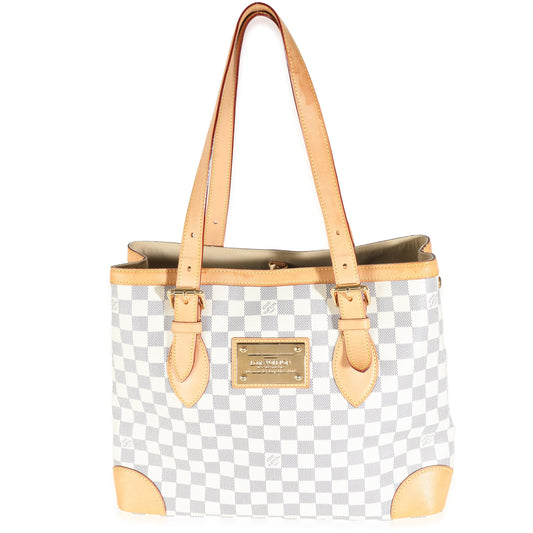 Louis Vuitton Damier Azur Canvas Hampstead MM
