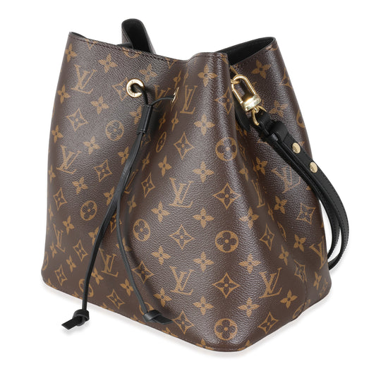Louis Vuitton Black Monogram Canvas NeoNoe MM